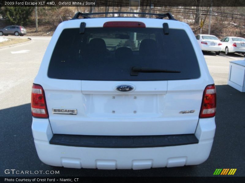 Oxford White / Stone 2009 Ford Escape XLT 4WD