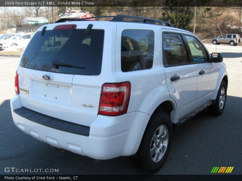 Oxford White / Stone 2009 Ford Escape XLT 4WD