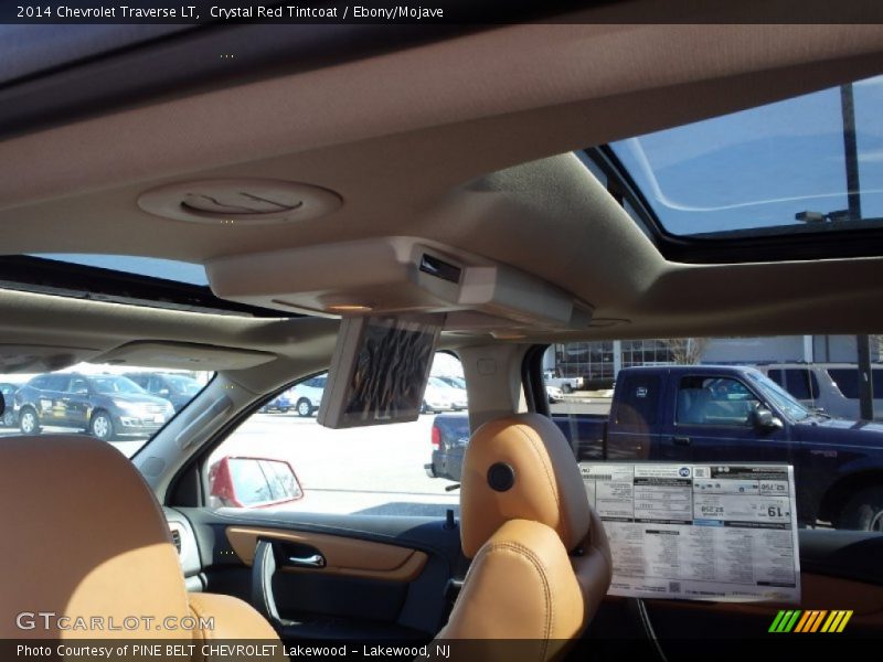 Crystal Red Tintcoat / Ebony/Mojave 2014 Chevrolet Traverse LT