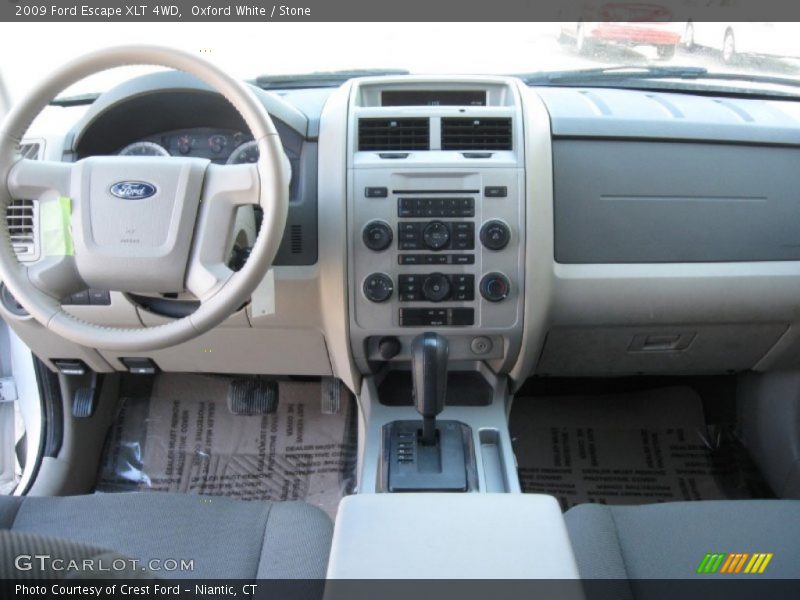 Oxford White / Stone 2009 Ford Escape XLT 4WD