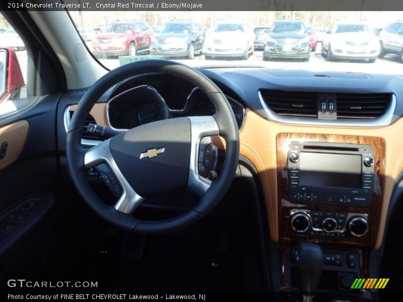 Crystal Red Tintcoat / Ebony/Mojave 2014 Chevrolet Traverse LT
