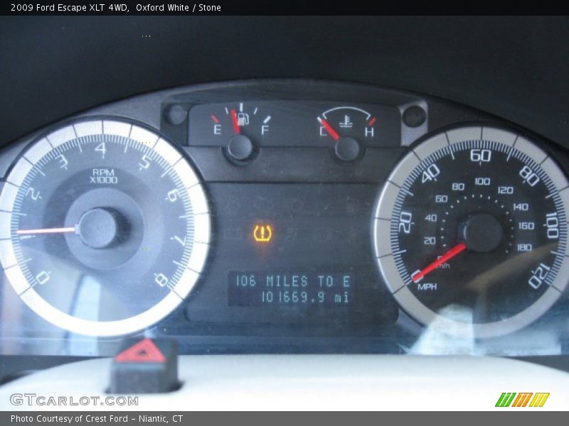 Oxford White / Stone 2009 Ford Escape XLT 4WD