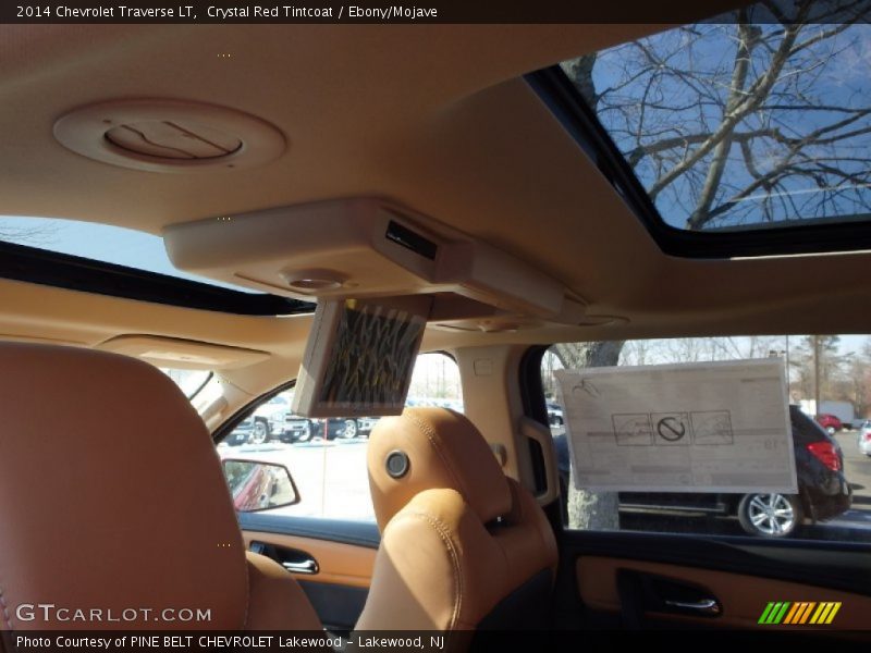 Crystal Red Tintcoat / Ebony/Mojave 2014 Chevrolet Traverse LT