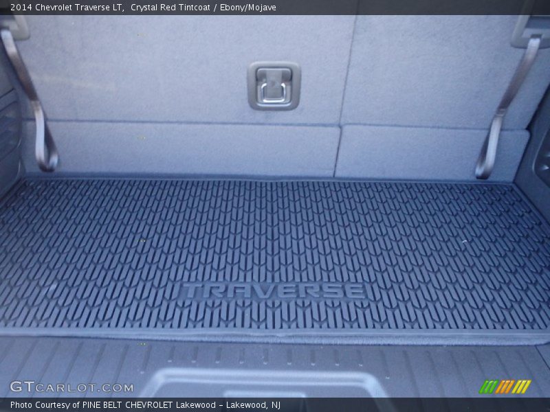 Crystal Red Tintcoat / Ebony/Mojave 2014 Chevrolet Traverse LT