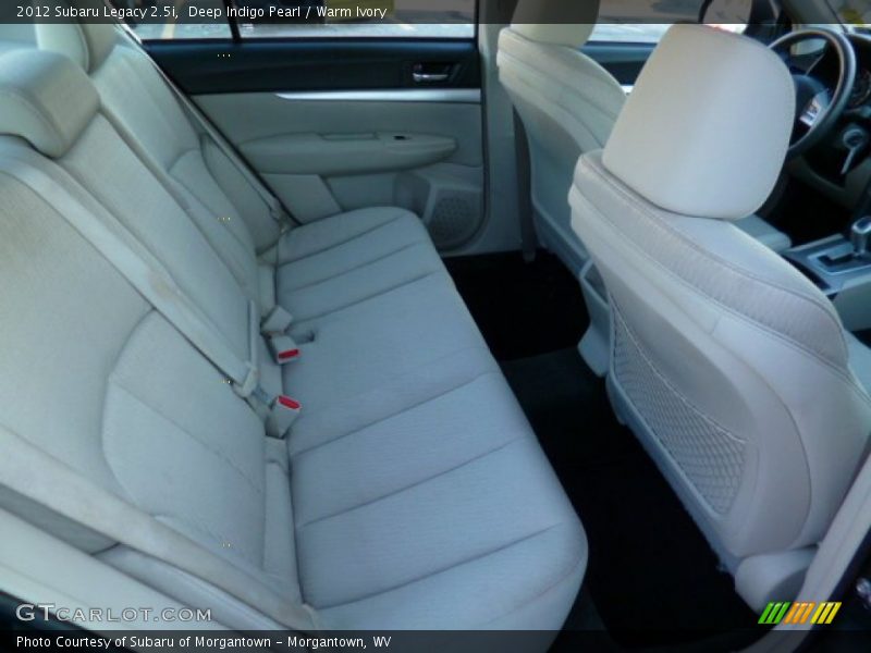 Deep Indigo Pearl / Warm Ivory 2012 Subaru Legacy 2.5i