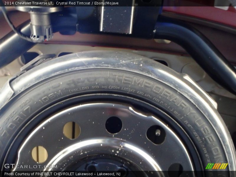 Crystal Red Tintcoat / Ebony/Mojave 2014 Chevrolet Traverse LT