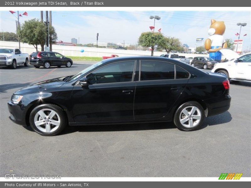 Black / Titan Black 2012 Volkswagen Jetta TDI Sedan