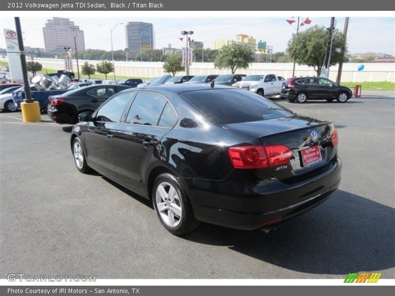 Black / Titan Black 2012 Volkswagen Jetta TDI Sedan