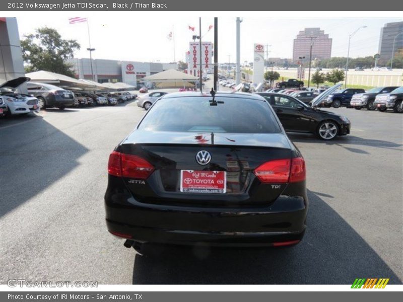 Black / Titan Black 2012 Volkswagen Jetta TDI Sedan