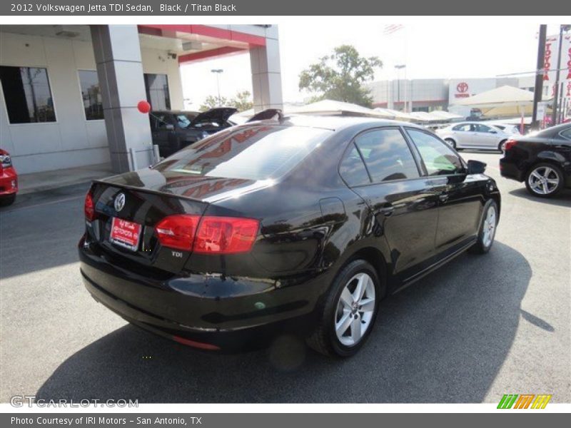 Black / Titan Black 2012 Volkswagen Jetta TDI Sedan
