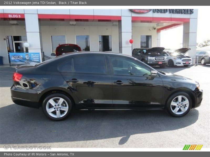 Black / Titan Black 2012 Volkswagen Jetta TDI Sedan