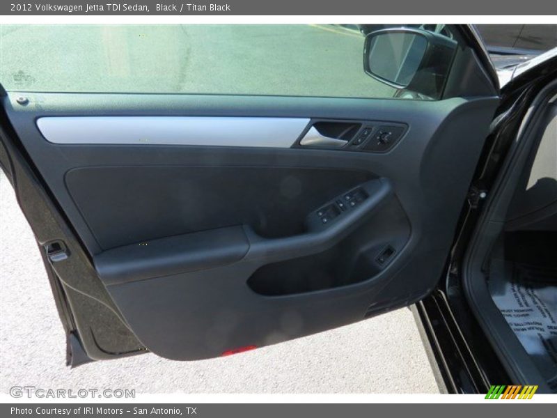 Black / Titan Black 2012 Volkswagen Jetta TDI Sedan