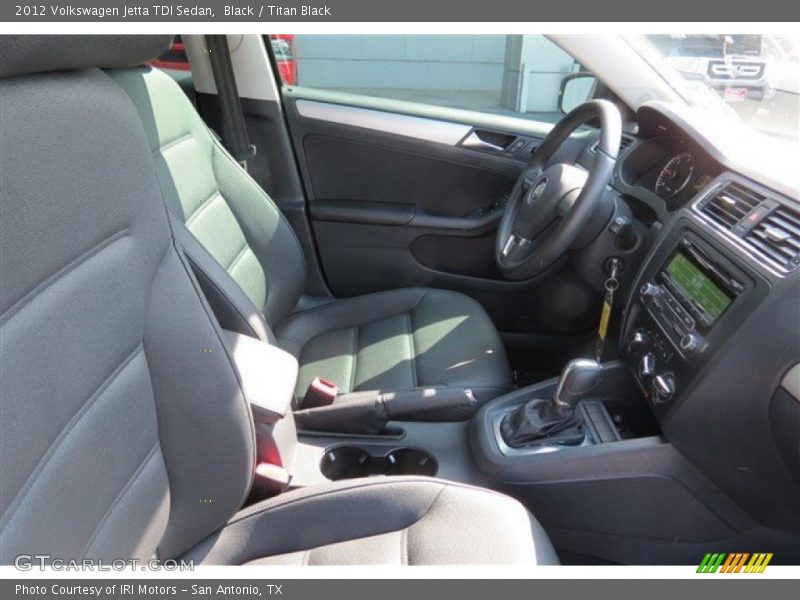 Black / Titan Black 2012 Volkswagen Jetta TDI Sedan