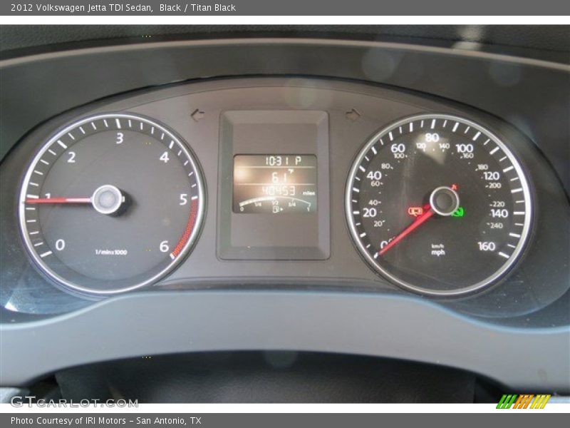 Black / Titan Black 2012 Volkswagen Jetta TDI Sedan