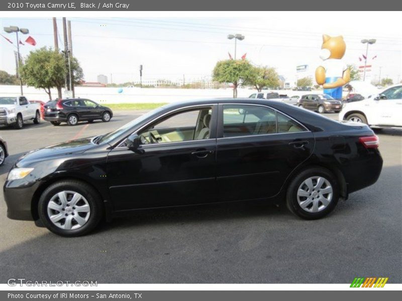 Black / Ash Gray 2010 Toyota Camry LE