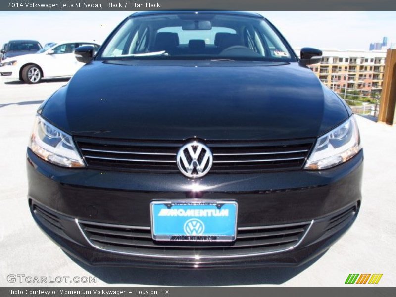 Black / Titan Black 2014 Volkswagen Jetta SE Sedan