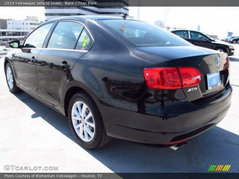 Black / Titan Black 2014 Volkswagen Jetta SE Sedan