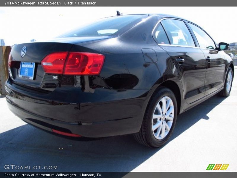 Black / Titan Black 2014 Volkswagen Jetta SE Sedan