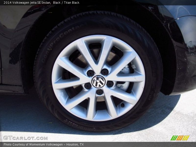 Black / Titan Black 2014 Volkswagen Jetta SE Sedan
