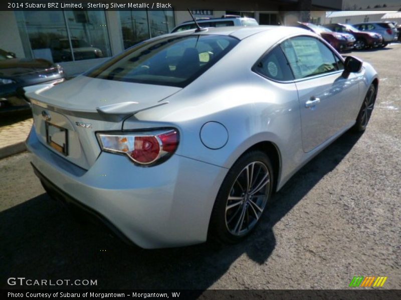 Sterling Silver Metallic / Black 2014 Subaru BRZ Limited