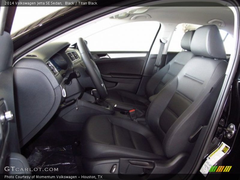 Black / Titan Black 2014 Volkswagen Jetta SE Sedan