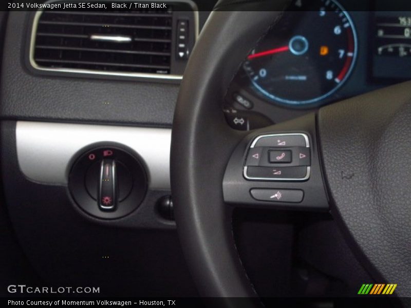 Black / Titan Black 2014 Volkswagen Jetta SE Sedan