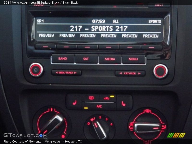 Black / Titan Black 2014 Volkswagen Jetta SE Sedan