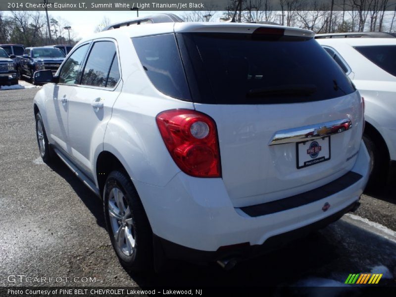 Summit White / Light Titanium/Jet Black 2014 Chevrolet Equinox LT