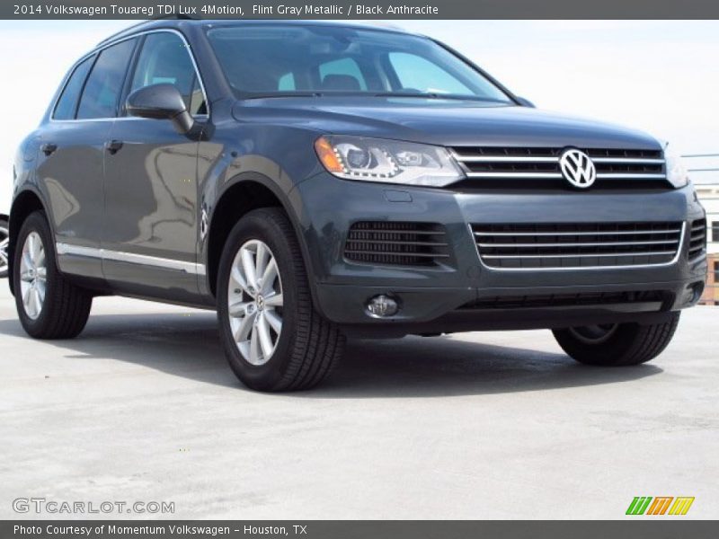 Flint Gray Metallic / Black Anthracite 2014 Volkswagen Touareg TDI Lux 4Motion