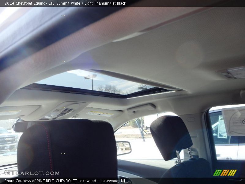Summit White / Light Titanium/Jet Black 2014 Chevrolet Equinox LT