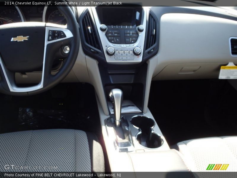 Summit White / Light Titanium/Jet Black 2014 Chevrolet Equinox LT