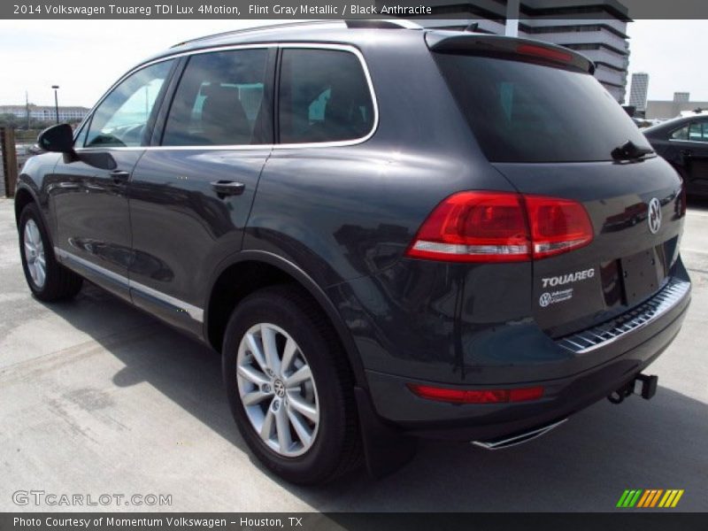Flint Gray Metallic / Black Anthracite 2014 Volkswagen Touareg TDI Lux 4Motion
