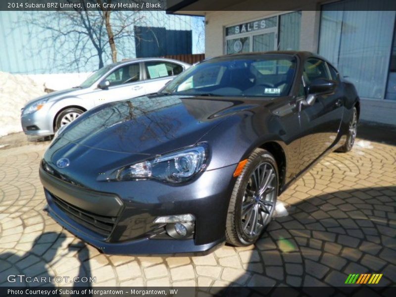 Dark Gray Metallic / Black 2014 Subaru BRZ Limited
