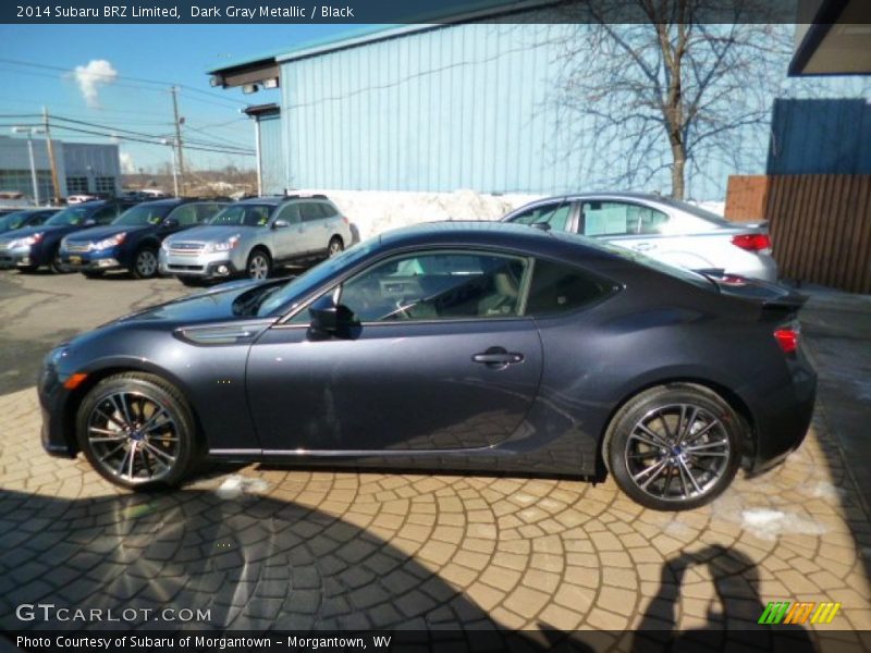 Dark Gray Metallic / Black 2014 Subaru BRZ Limited