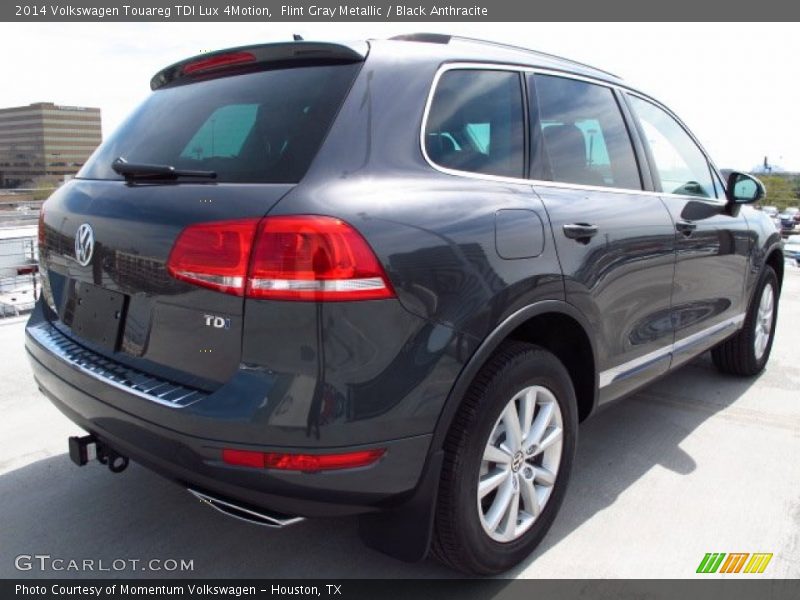 Flint Gray Metallic / Black Anthracite 2014 Volkswagen Touareg TDI Lux 4Motion