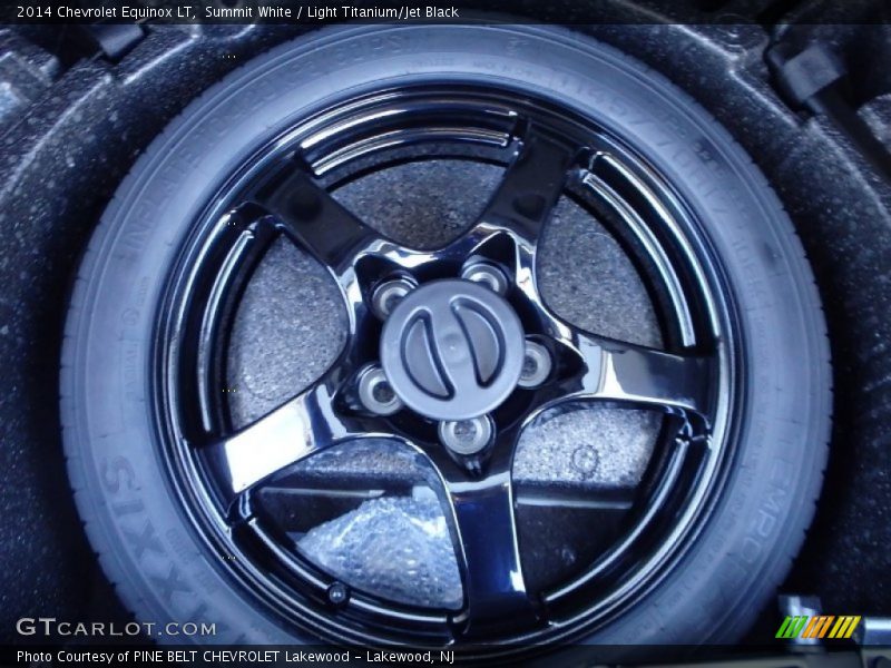 Summit White / Light Titanium/Jet Black 2014 Chevrolet Equinox LT
