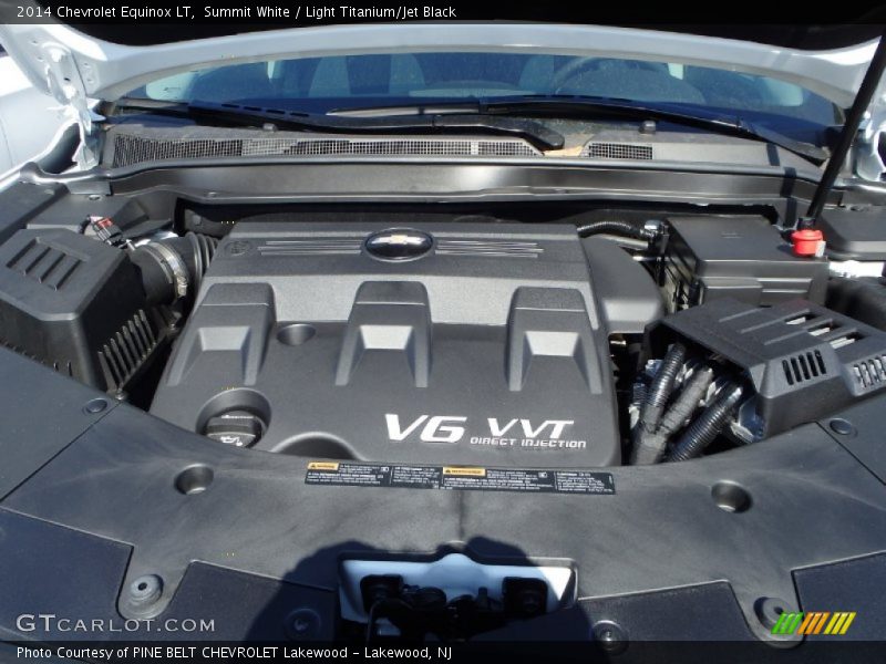 Summit White / Light Titanium/Jet Black 2014 Chevrolet Equinox LT