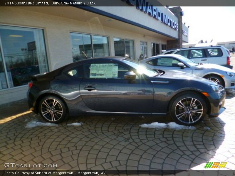 Dark Gray Metallic / Black 2014 Subaru BRZ Limited