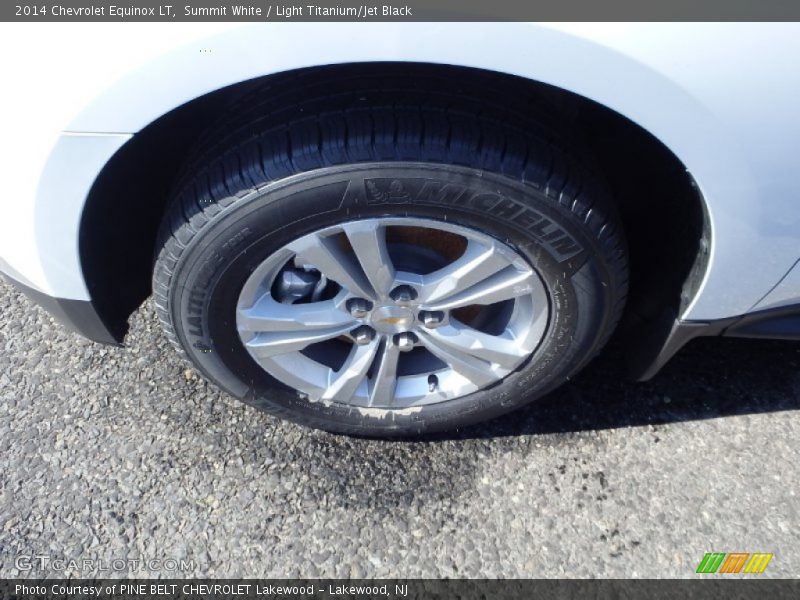 Summit White / Light Titanium/Jet Black 2014 Chevrolet Equinox LT