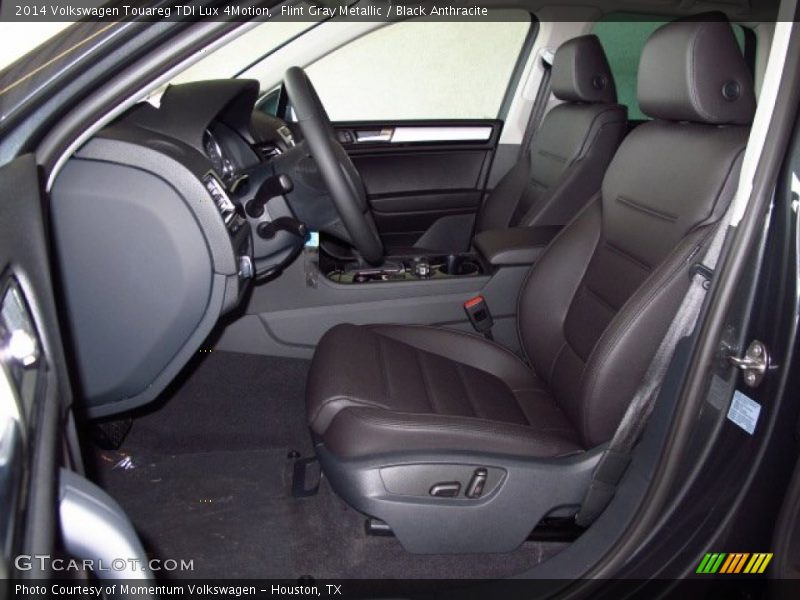Flint Gray Metallic / Black Anthracite 2014 Volkswagen Touareg TDI Lux 4Motion