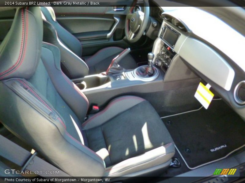 Dark Gray Metallic / Black 2014 Subaru BRZ Limited