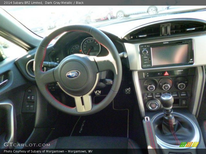 Dark Gray Metallic / Black 2014 Subaru BRZ Limited