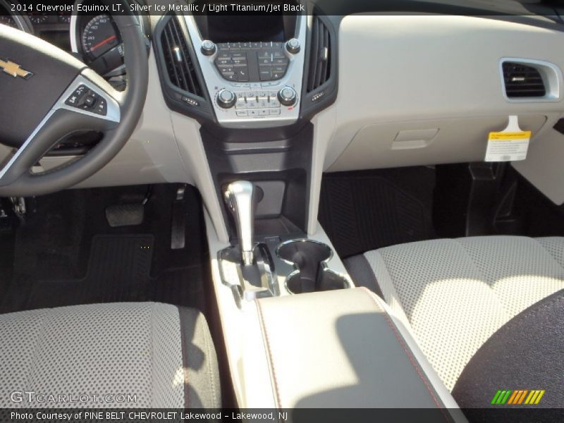 Silver Ice Metallic / Light Titanium/Jet Black 2014 Chevrolet Equinox LT