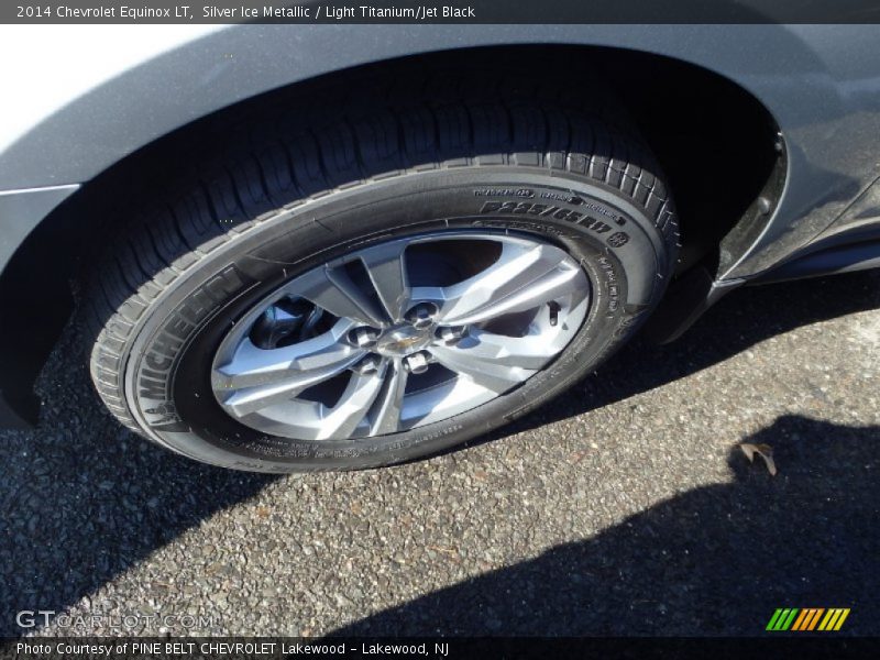 Silver Ice Metallic / Light Titanium/Jet Black 2014 Chevrolet Equinox LT
