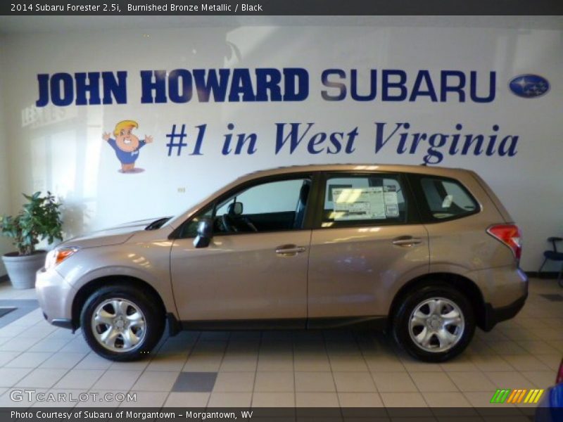 Burnished Bronze Metallic / Black 2014 Subaru Forester 2.5i