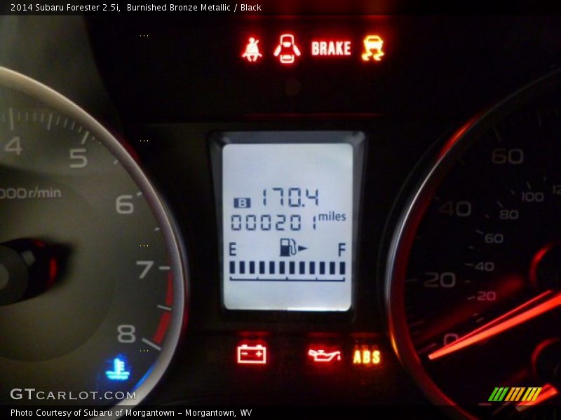 Burnished Bronze Metallic / Black 2014 Subaru Forester 2.5i