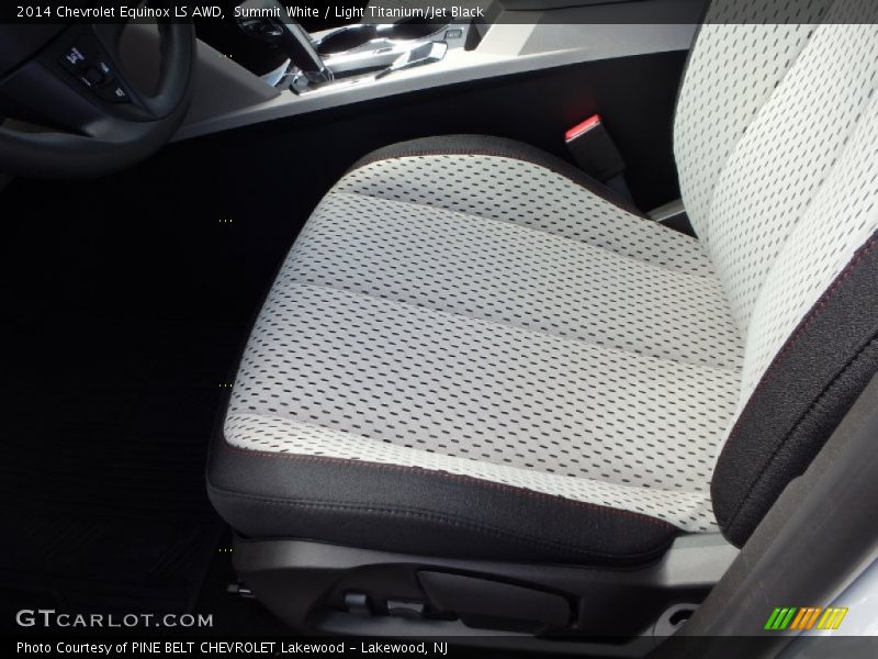 Summit White / Light Titanium/Jet Black 2014 Chevrolet Equinox LS AWD