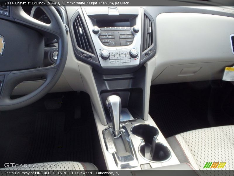 Summit White / Light Titanium/Jet Black 2014 Chevrolet Equinox LS AWD