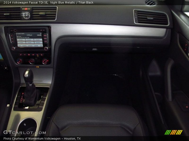 Night Blue Metallic / Titan Black 2014 Volkswagen Passat TDI SE