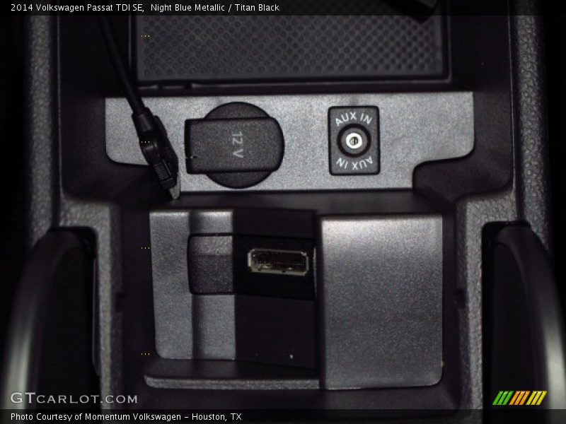 Night Blue Metallic / Titan Black 2014 Volkswagen Passat TDI SE